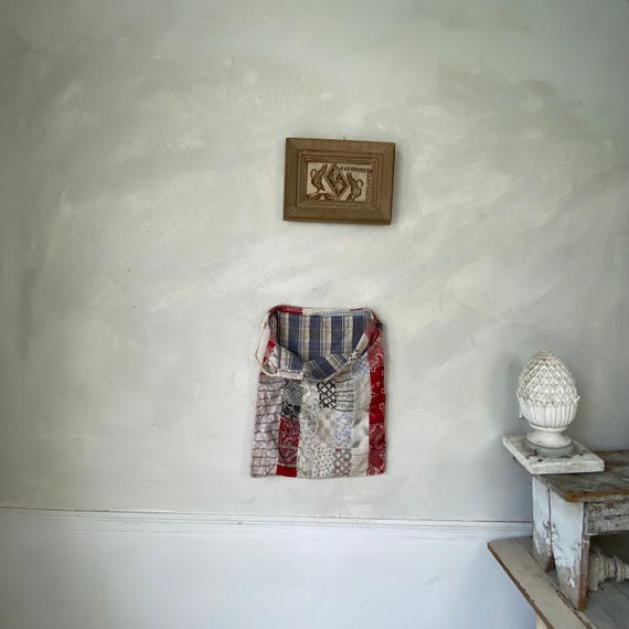 Patchwork Drawstring Bag Super Sweet  Bag Laundry… - image 7