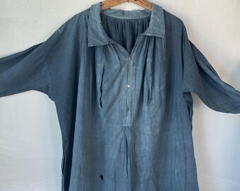【新品】EDIFICE BUREAU  FRENCH SMOCK SHIRTS F2F581B9-FF07-496E-B0F0-