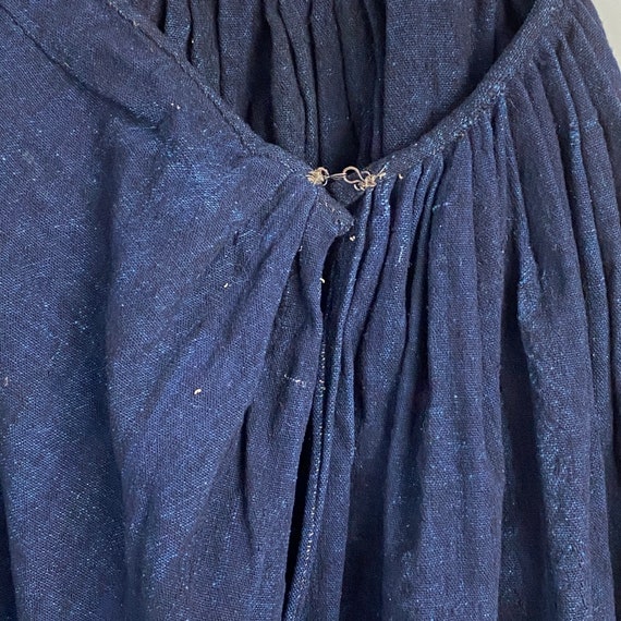 FABULOUS Condition 18th Century Antique Indigo Bl… - image 9