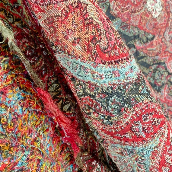 Early 19th century  Antique French paisley scarf … - image 10