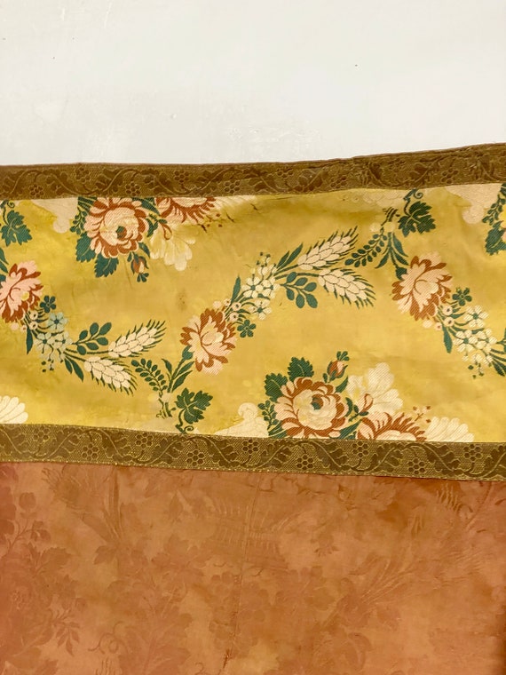 RARE Antique 18th century ecclesiastical cope saffron… Gem