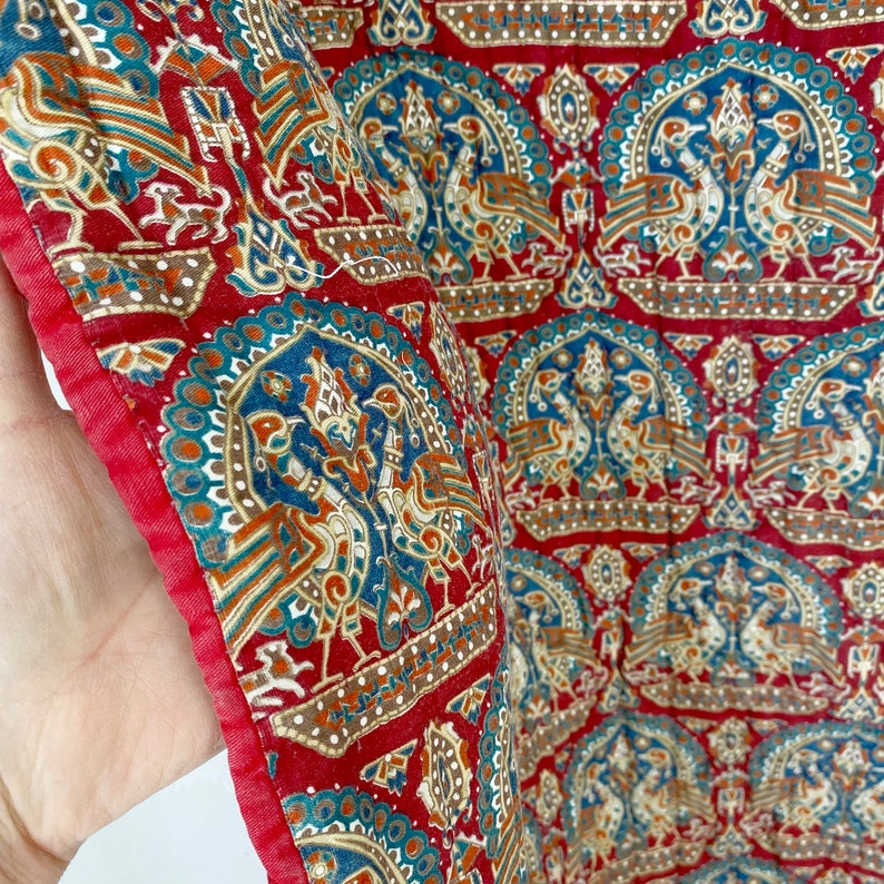 Arts and Crafts Whole Cloth Antique French Quilt Boutis France Etsy