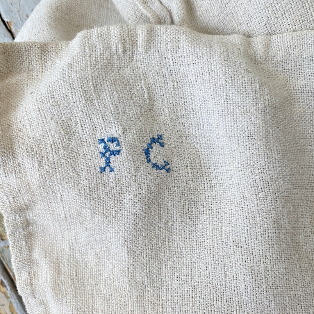 SOFT 1700's 18th Century French Linen Homespun Hemp Kitchen Hand Cloth ...