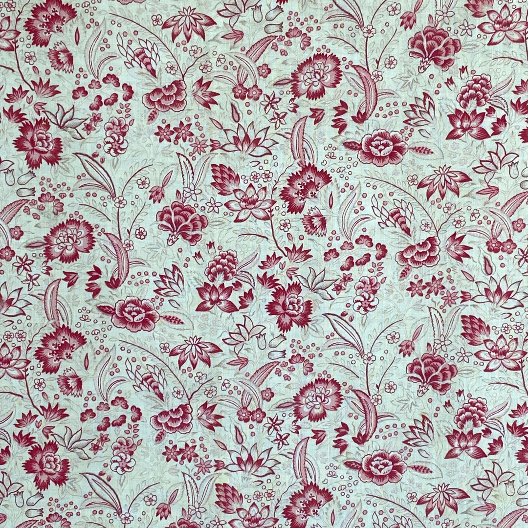 Light Weight 1920-1930 French Fabric Pink Material Cloth Vintage