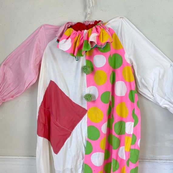 Vintage Costume Clown American c 1960's  outfit T… - image 8