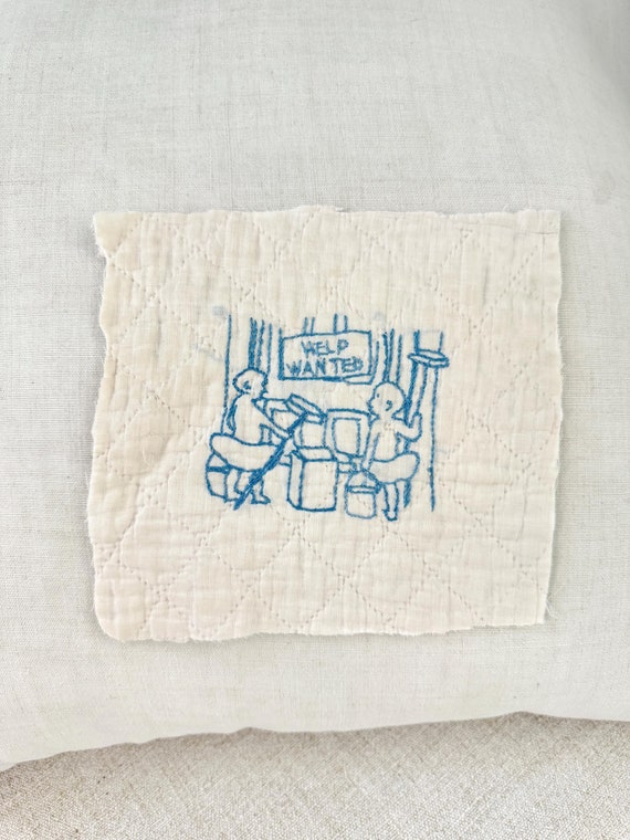 Tessuto Di Pizzo Avorio E Bianco Sporco - Pizzo Guipure - Tessuto - Foto 3