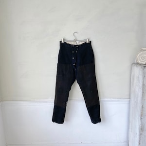 Unique Wool Trousers Historical Pants 1800s Mends French Fashion Workwear The Textile Trunk Boho steampunk eco-friendly