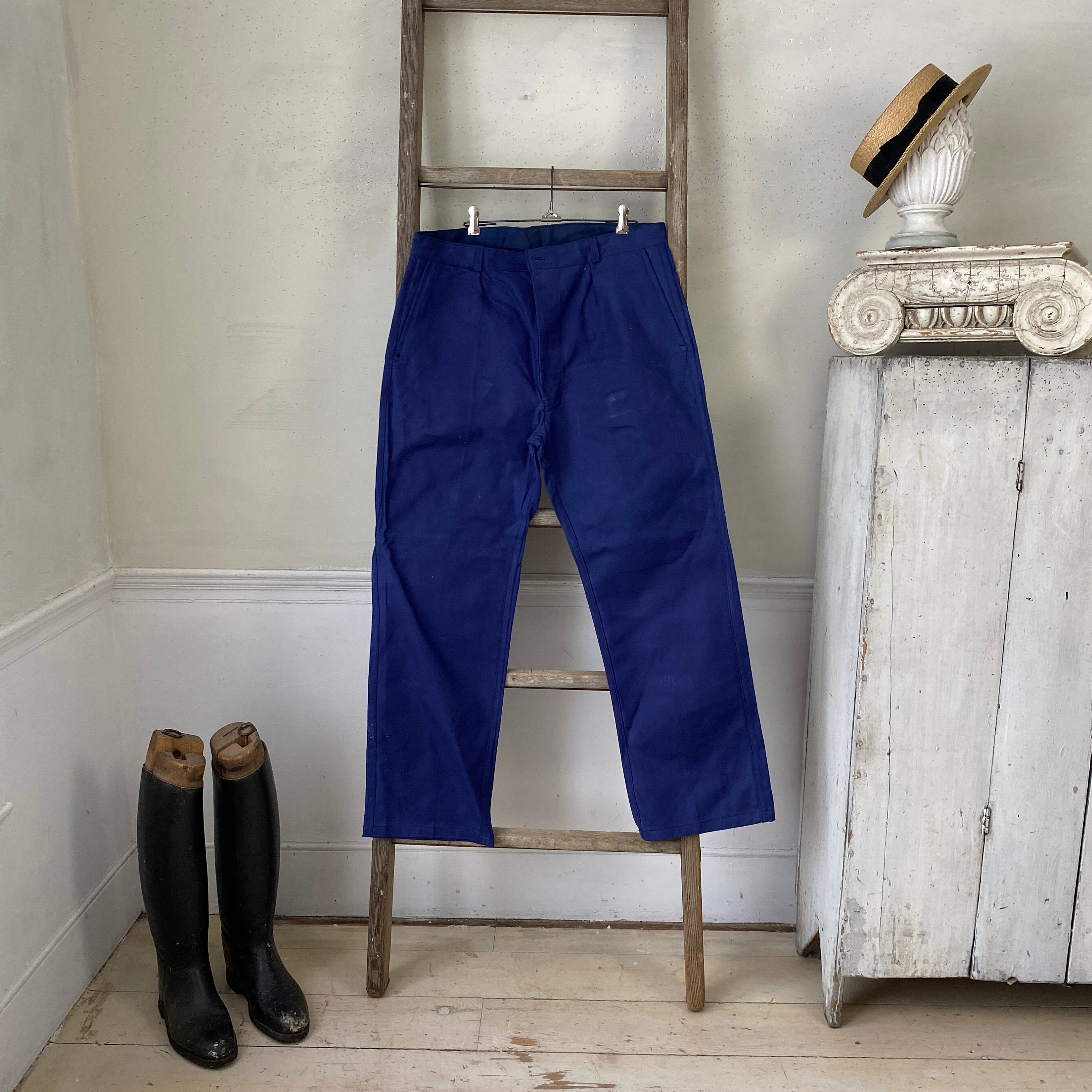 【Deadstock】 60s French Cotton Work Pants Deadstock】 60s French Cotton Work Pants