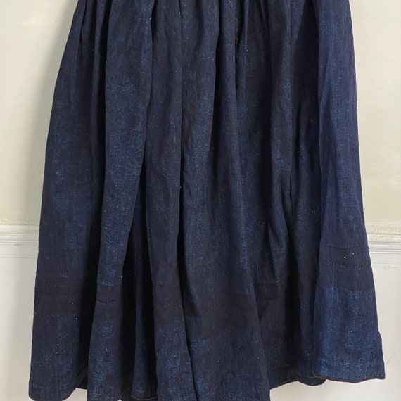 FABULOUS Condition 18th Century Antique Indigo Bl… - image 3