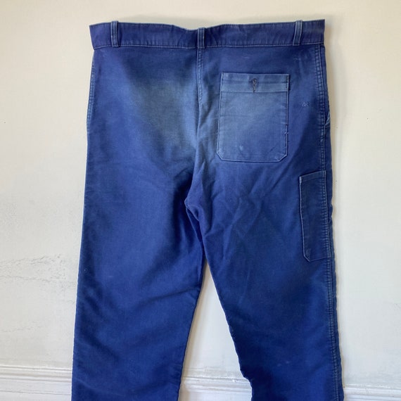 Amazing Blue moleskin pants work wear workwear French… Gem