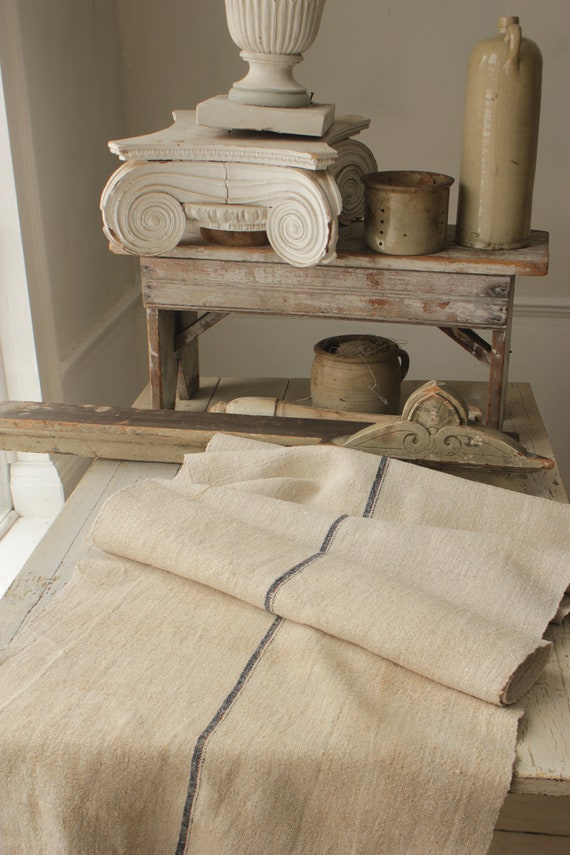 Sac tissu par l’yard noir Indigo Indigo noir Blue Red Stripe Antique Bure oreillers de projet chanvre lin d’ameublement table runner couture du grain c2b89a Sac tissu par l’yard noir Indigo Indigo noir Blue Red Stripe Antique Bure oreillers de projet chanvre lin d’ameublement table runner couture du grain c2b89a