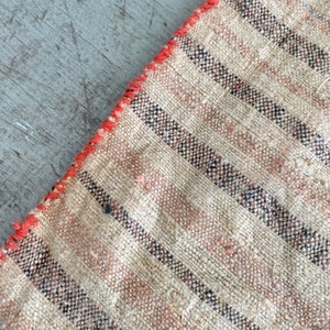 Vintage Grain sack Farmhouse Chateau Chic rustic unique handmade antique hand woven linen French country grainsack VTG Vintage Primitive