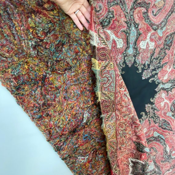 Early 19th century  Antique French paisley scarf … - image 7