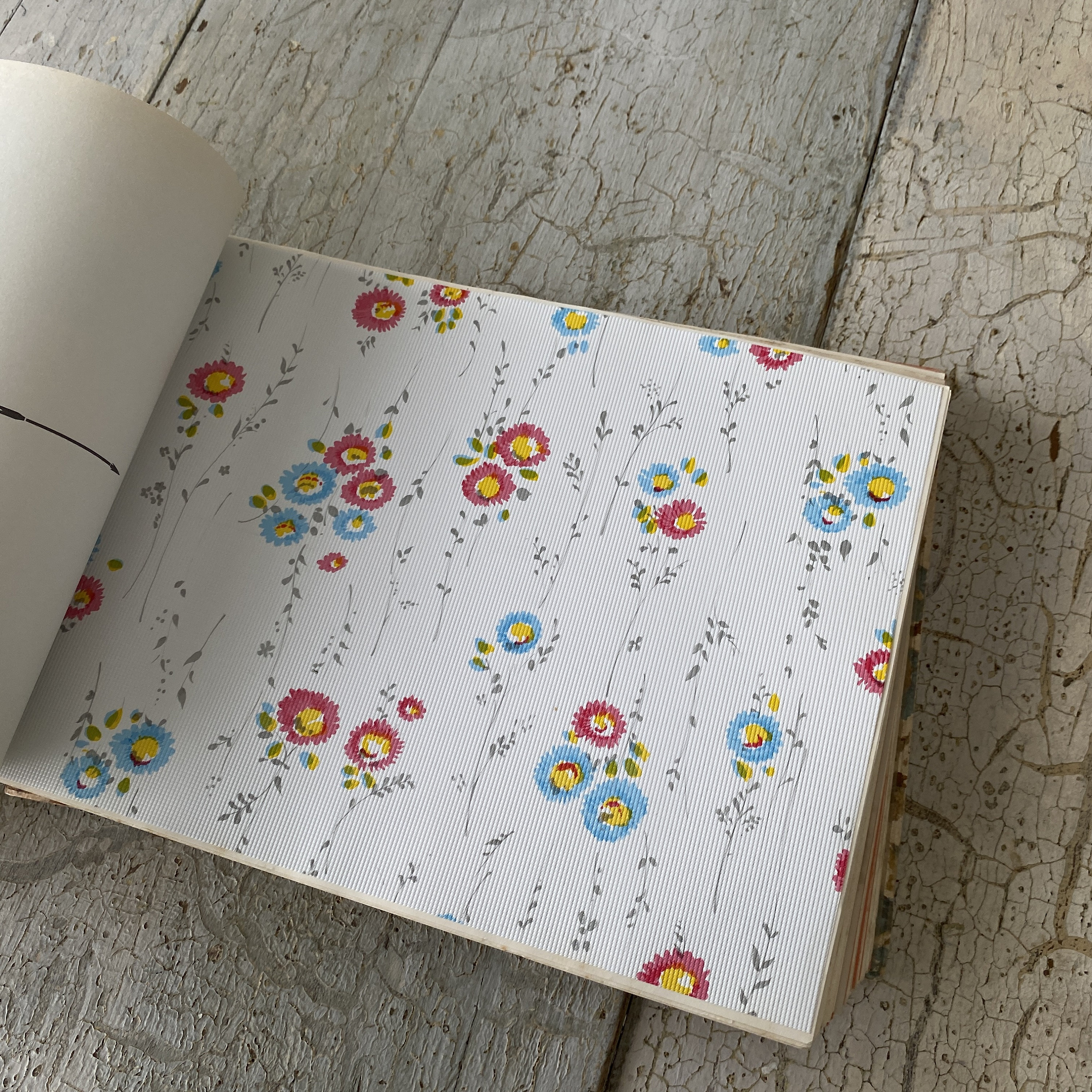 1967 Paris Designer French Wallpaper Pattern Sample Book Tissec Eco ...