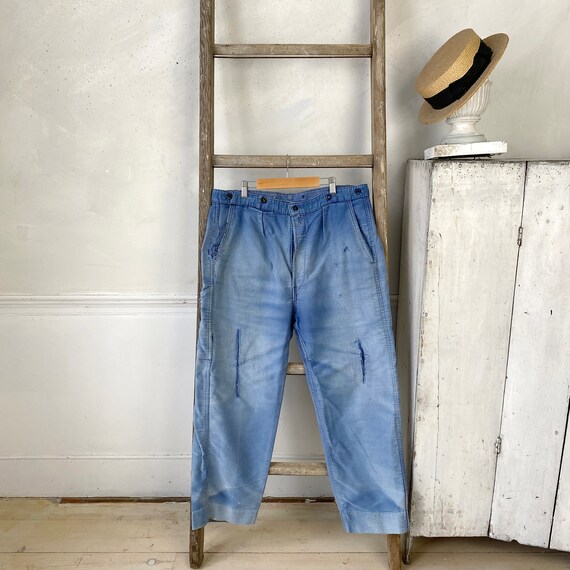 パンツ INTERIM MOLESKIN 1-TUCK BAGGY TROUSERS INTERIM - LOOSELY TWIST MOLESKIN 1-TUCK BAGGY SLACKE/スラックス