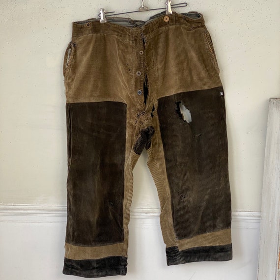 41 Waist TIMEWORN Vintage Clothing Corduroy Cords French Work Wear