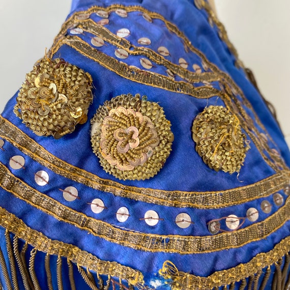 Antique Blue Silk Opera Costume San Carlo Opera C… - image 6