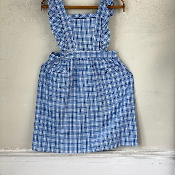 Vintage Pinny Pinafore  French house dress Vintag… - image 9