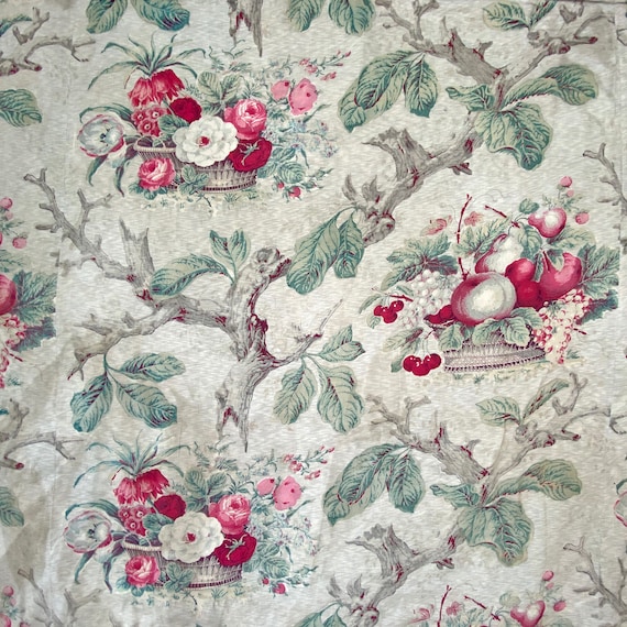 Antique French Fabric Daybed Bedcover Bed Cover Coverlet 1850 Etsy