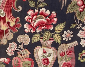洋書　FRENCH TEXTILES French Fabric 19th Century Old Printed Cotton C1870 Eco