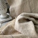 Nubby Fabric Hand Woven Homespun Hemp Grainsack Linen Organic Natural ...