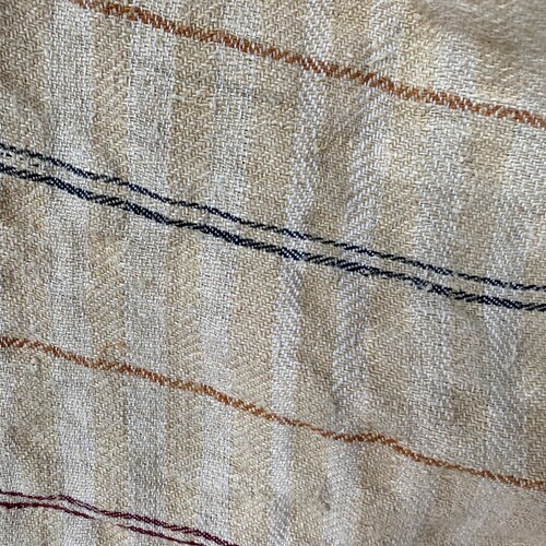 Antique folk Art Homespun hemp shops sack textile from Eastern Europe