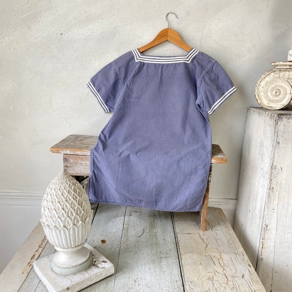 Vintage Faded Sailor shirt short sleeved French 1… - image 2