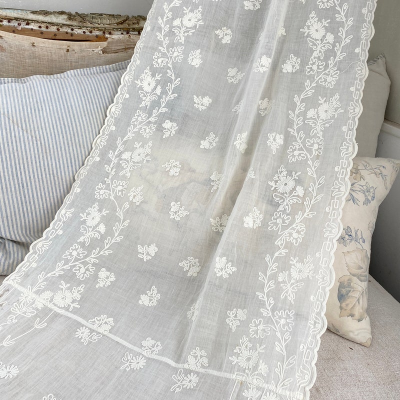 Lace Curtain - Etsy