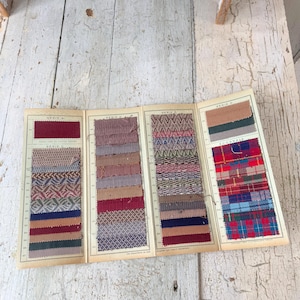 1950&#39;s Roby Ranty Marot Paris Fabric samples swatches fashion history Parisian eco-friendly