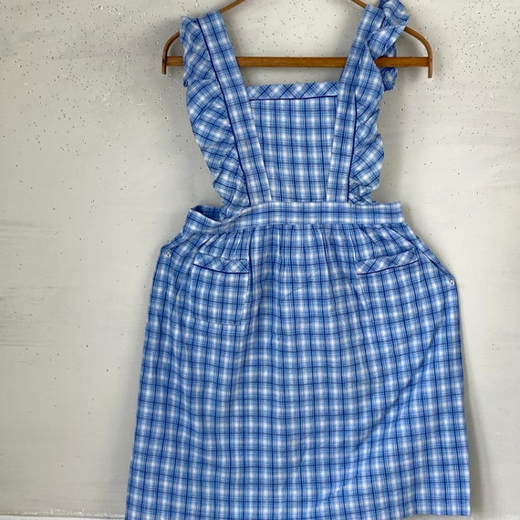 Vintage Pinny Pinafore  French house dress Vintag… - image 2