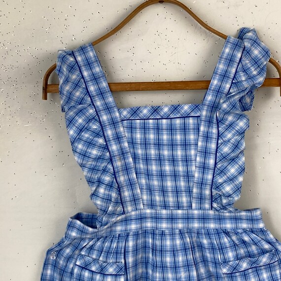 Vintage Pinny Pinafore  French house dress Vintag… - image 3
