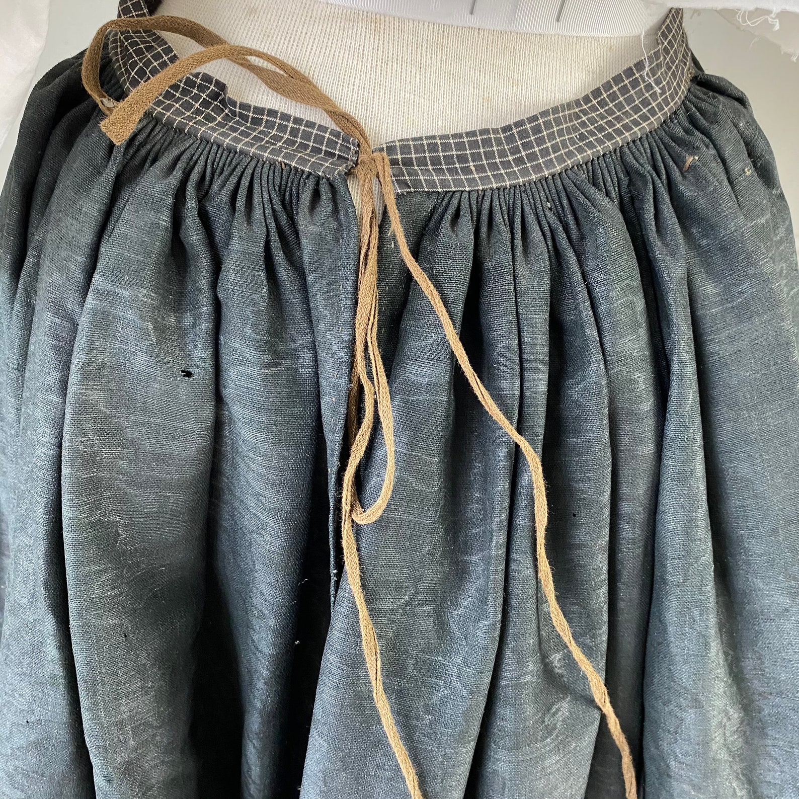 Black Silk Moiré Wool Skirt 1880s Watered Silk Velvet Trim - Etsy