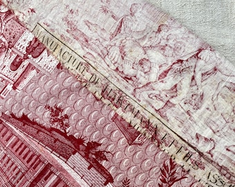 Chef de pièce Antique toile de Rouen bed Hartmann eco-friendly