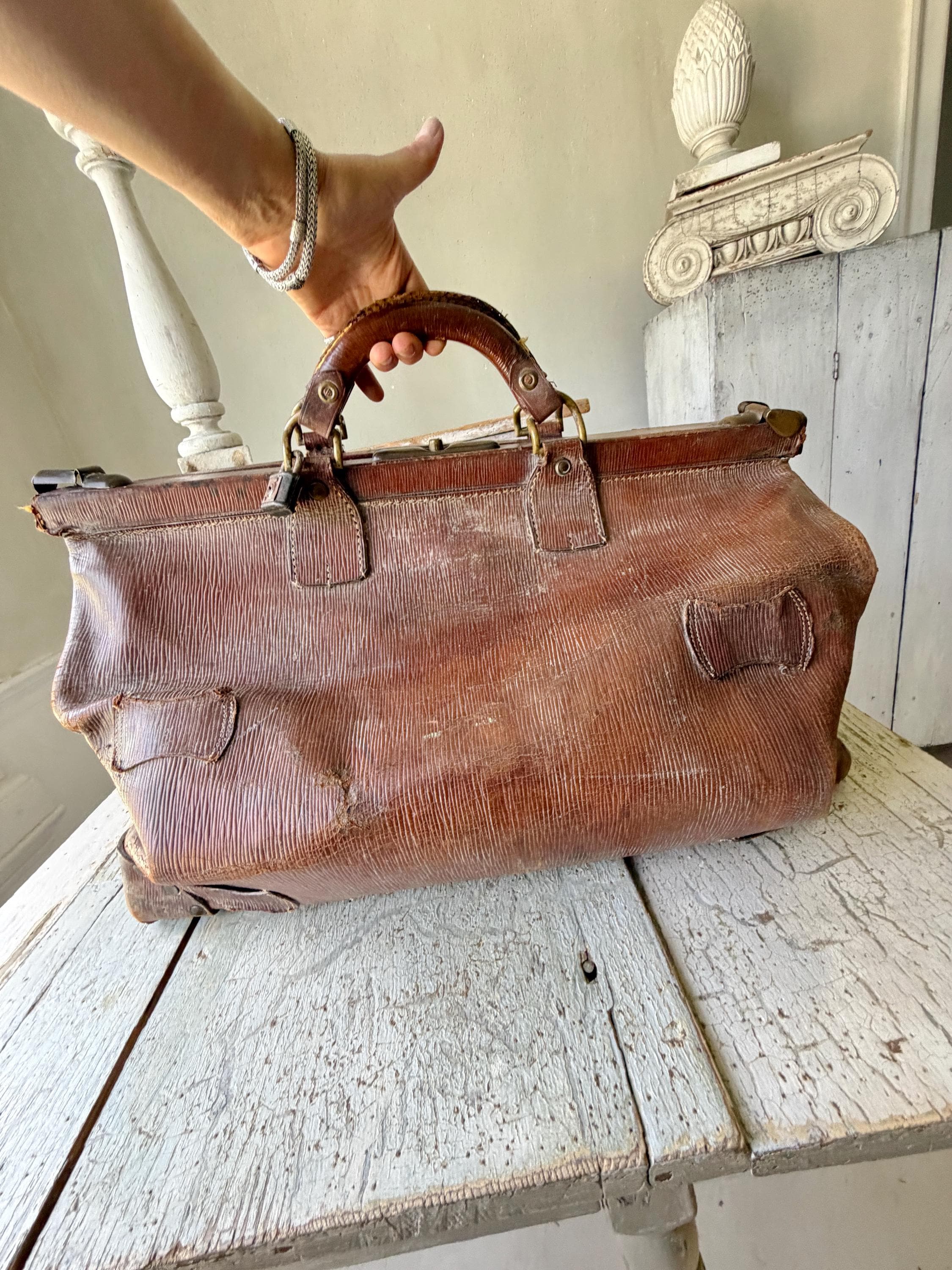 ビンテージメディスンバック Medical Bag 1900 - Etsy