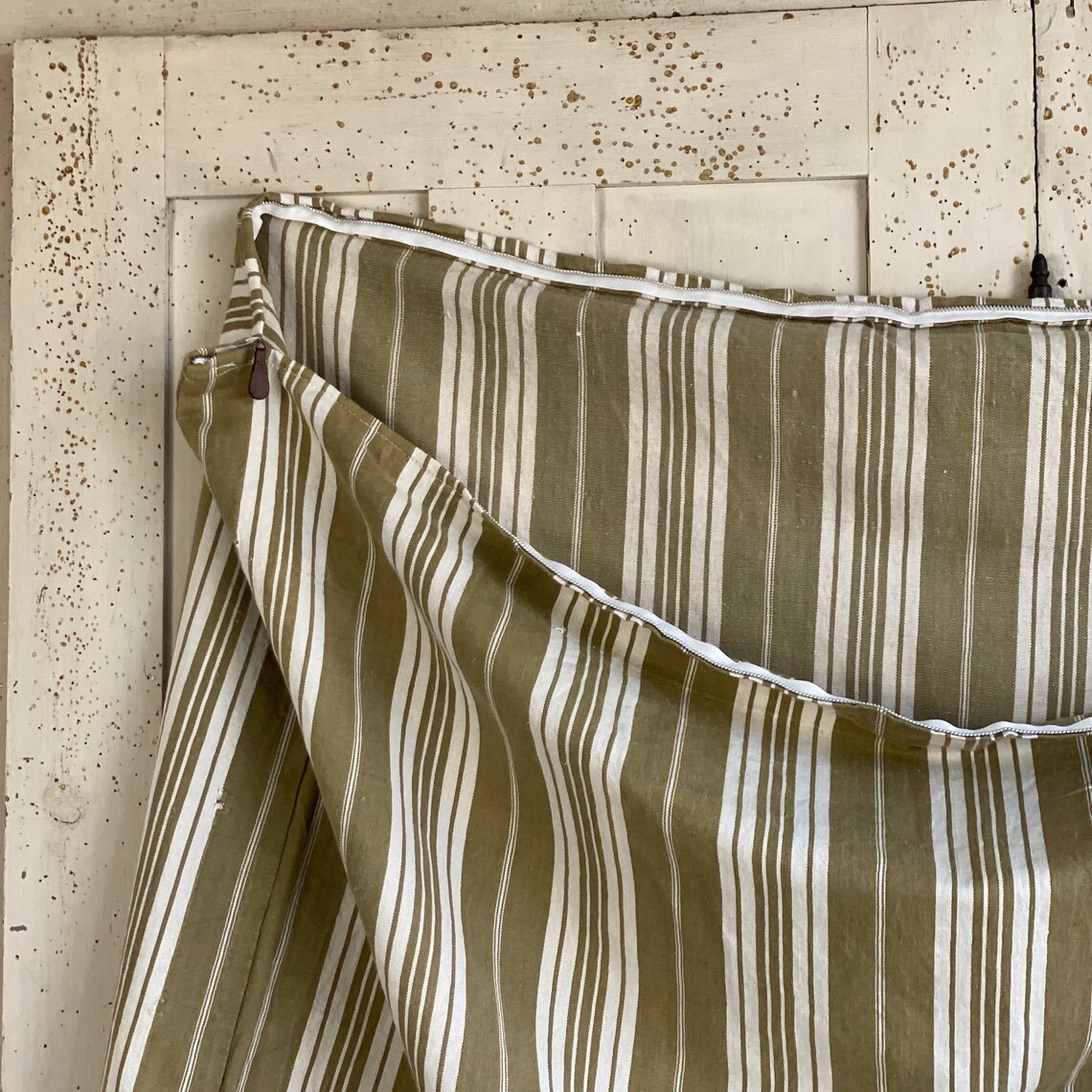Antique French Ticking Duvet Cover Comforter Cover Textile Etsy