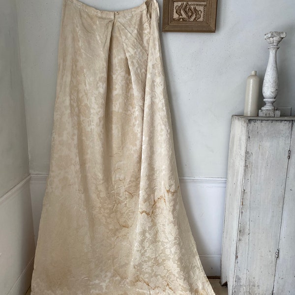 White Damask Fabric Etsy