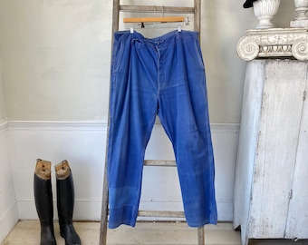 Dated 1947 French Army M38 Over Pant / Size Medium / Made in