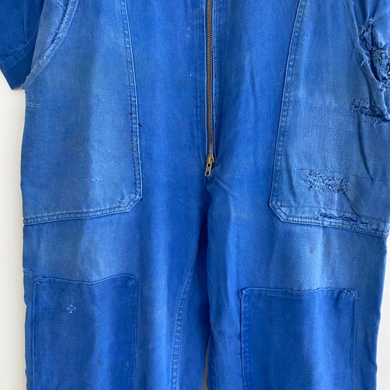 French JUMPSUIT  Workwear Vintage Coveralls Mecha… - image 6