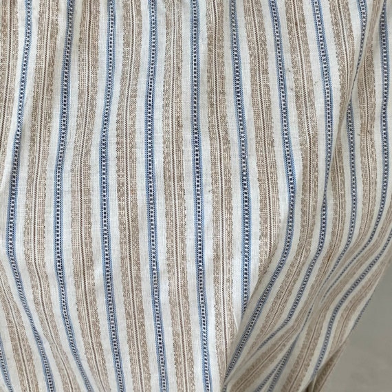 Striped Vintage Cotton Slip Dress French Workwear… - image 9