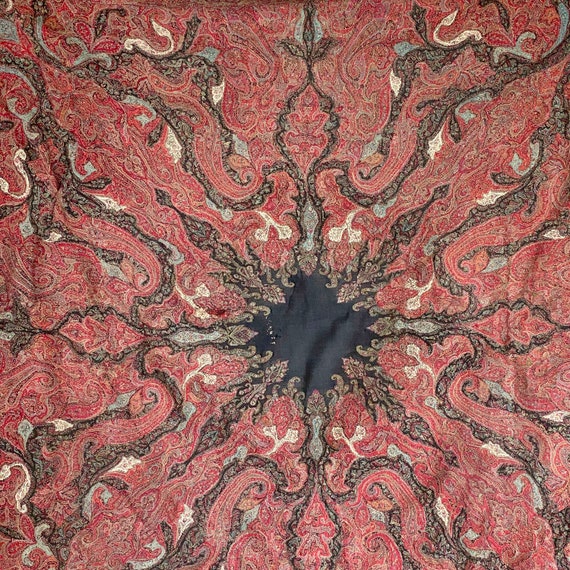 Early 19th century  Antique French paisley scarf … - image 3