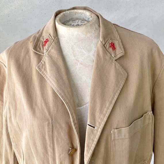 POSTAL postman's Jacket Vintage French workwear W… - image 5