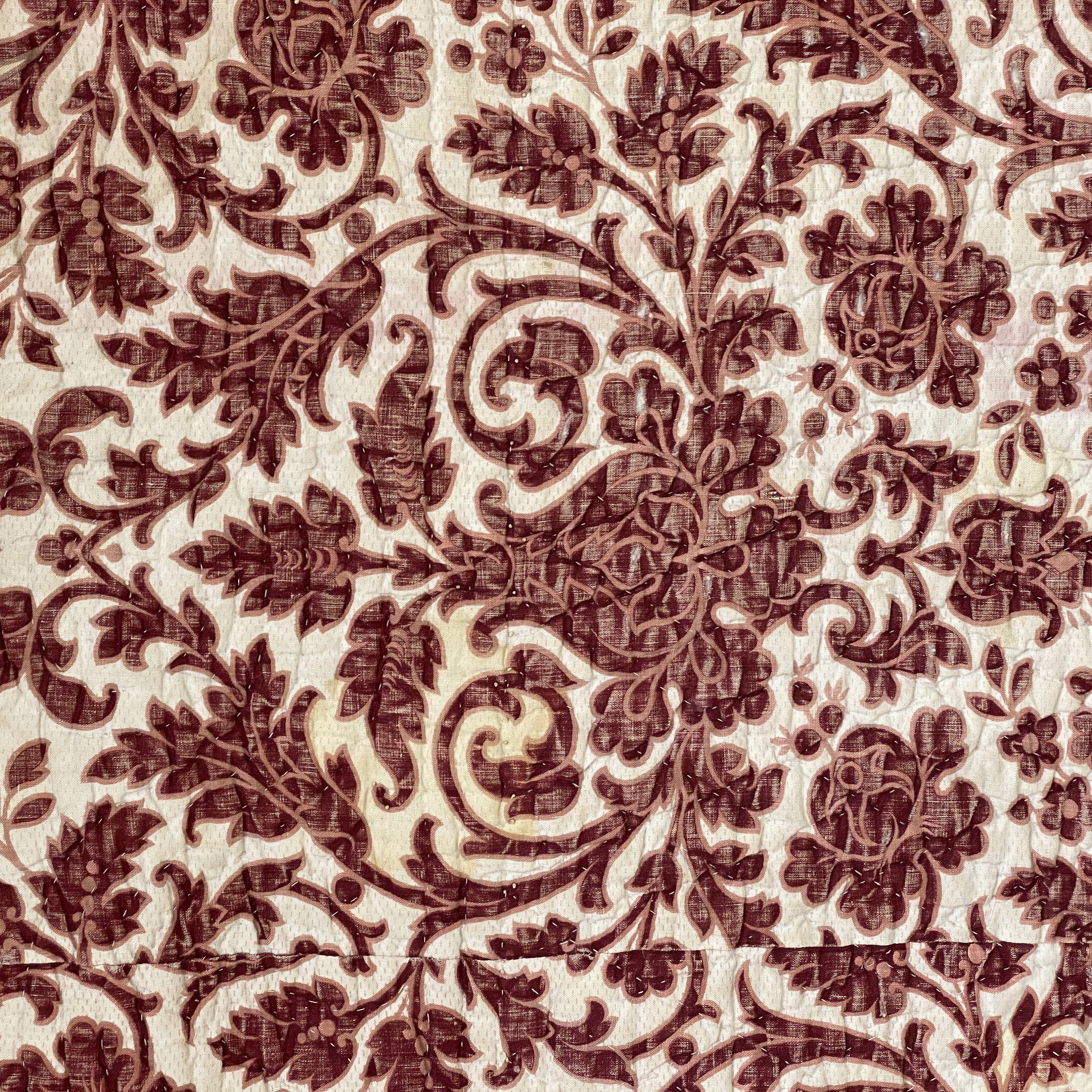 プロヴァンスアンティークキルト手縫いブティエコフレンドリー - Etsy 日本