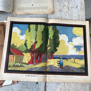 3  1920&#39;s 1930&#39;s Art Deco design French interior decorating magazine Wonderful content eco-friendly