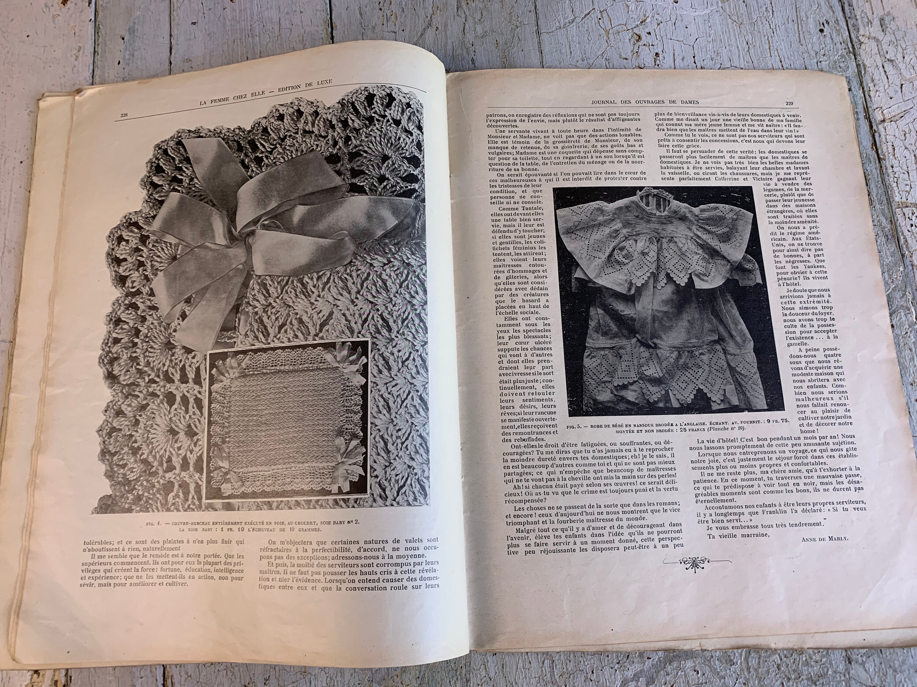 アンティーク雑誌　Journal des Ouvrages de Dames アンティーク雑誌 Journal des Ouvrages de Dames 【公式通販】