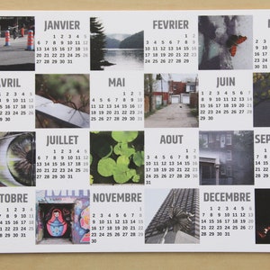 Carte postale - calendrier 2020, Thème REGARD