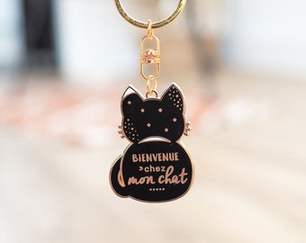 Porte Cle Chat Etsy Porte Cle Chat Etsy