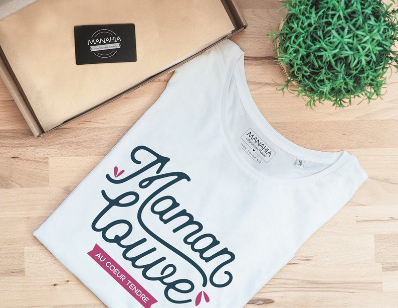 Tshirt femme Maman louve au cœur tendre image 6