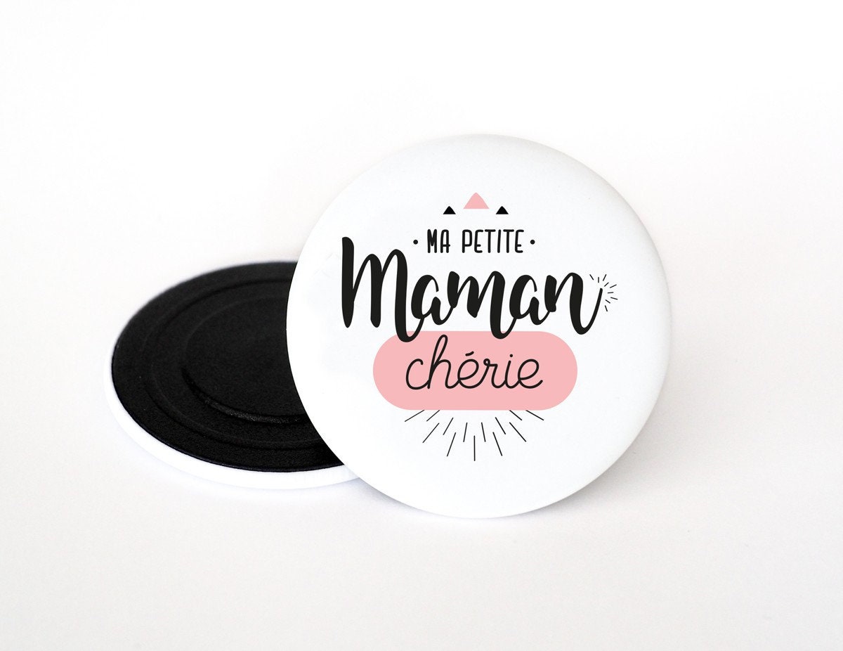 Magnet Maman | Ma Petite Maman Chérie Magnet Pour Maman, Cadeau Fête Des Mères