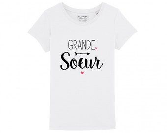 Tshirt fille Grande soeur