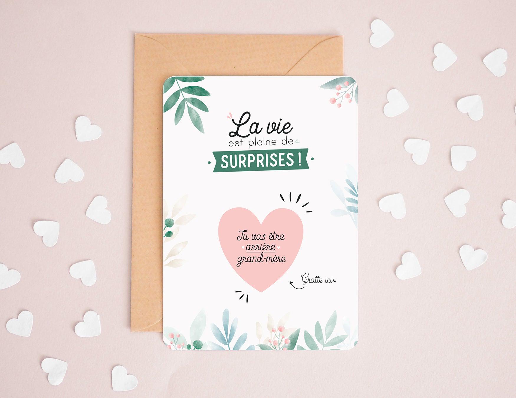 Carte De Noël Pour Grand-mère (grand-mère) | Fabriquée En Amérique